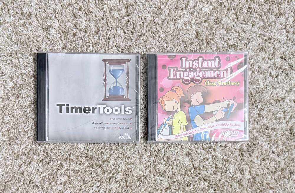 Kagan TimerTools and Instant Engagement Class Structures Software CD Set